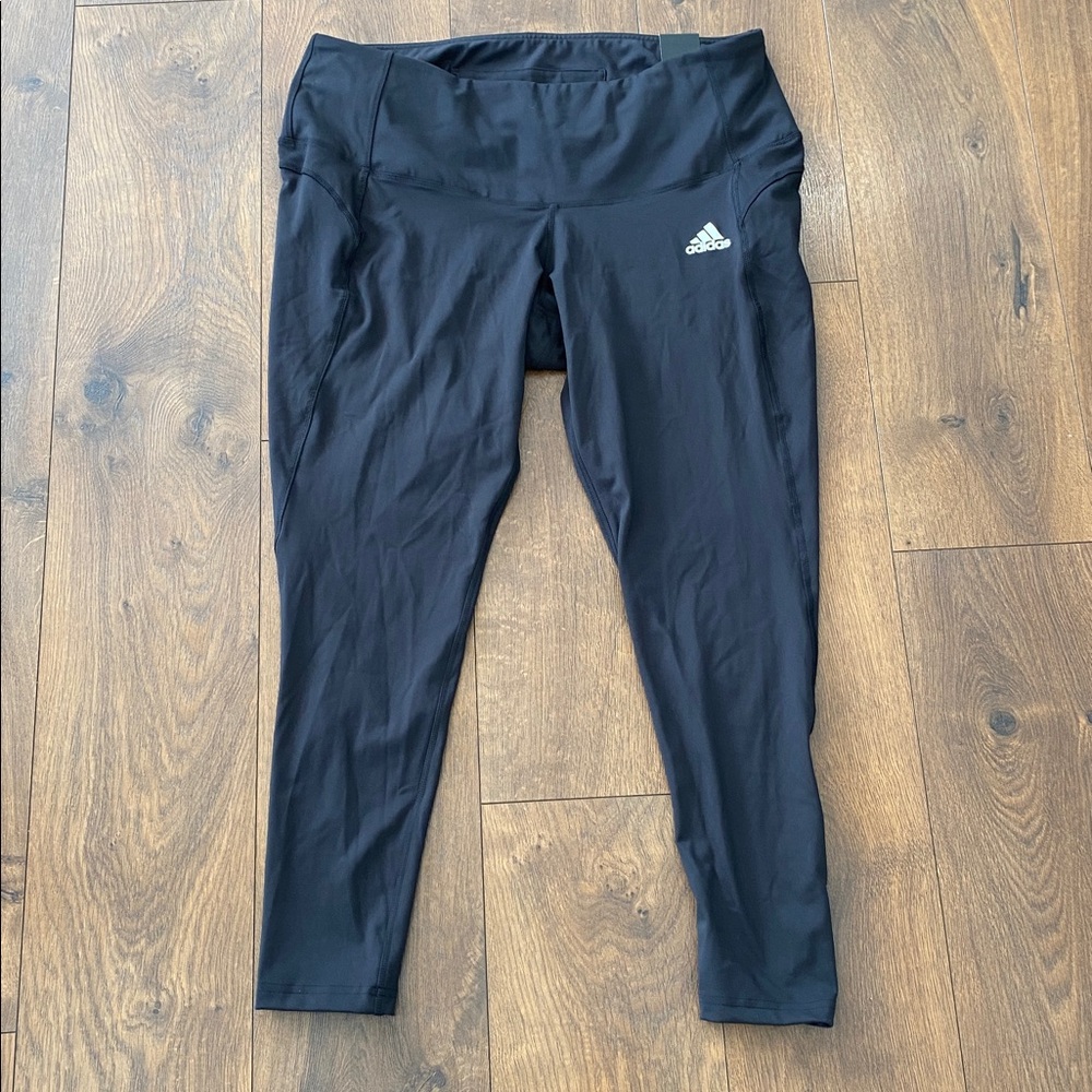 NWT Adidas FeelBrilliant Designed 2 Move High Rise Leggings Plus Size 3X